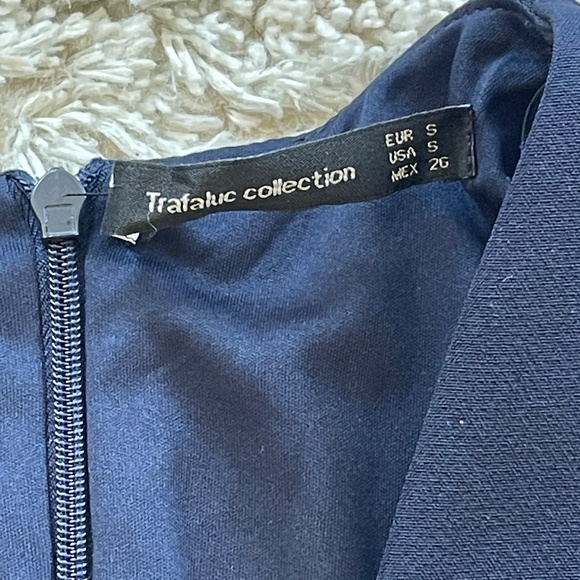 Zara Navy Playsuit Romper Size Small - Picture 6 of 12